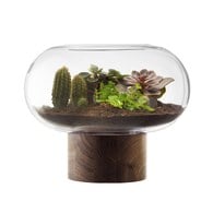 英國LSA 歐式禪風花器 (透明、高28公分)