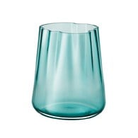 英國LSA 手揉玻璃花器 (湖水、高24公分)-LG15