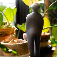 比利時Gardeco藝術擺飾 經典觀賞者 (墨灰、高23公分)