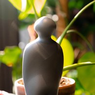 比利時Gardeco藝術擺飾 經典觀賞者 (墨灰、高23公分)