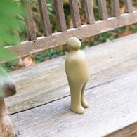 比利時Gardeco藝術擺飾 經典觀賞者 (茶綠、高23公分)