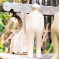 比利時Gardeco藝術擺飾 經典觀賞者 (灰褐、高23公分)