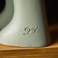 比利時Gardeco藝術擺飾 經典觀賞者 (奶綠、高24公分)