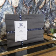 葡萄牙Amalia 埃及棉灰色抱枕套 1入 ( FIAPO )