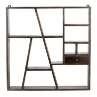 丹麥Lene Bjerre 原木切割造型壁掛層架