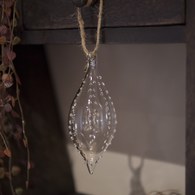 丹麥LeneBjerre 晨露葉片聖誕吊飾