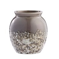 丹麥Lene Bjerre 泡沫浪花陶瓷花器 (煙灰、高15.5公分)