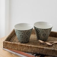 丹麥Lene Bjerre 月桂花環餐碗 (直徑10x8公分)