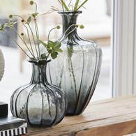 丹麥Lene Bjerre 煙灰泡沫水瓶花器 (高34.5公分)