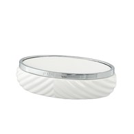 丹麥Lene Bjerre 極簡人字紋肥皂碟 (銀)