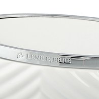 丹麥Lene Bjerre 極簡人字紋肥皂碟 (銀)