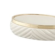 丹麥Lene Bjerre 極簡人字紋肥皂碟 (金)