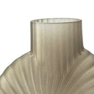 丹麥Lene Bjerre 漩渦螺紋玻璃花器 (高20.5公分)