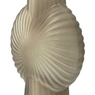 丹麥Lene Bjerre 漩渦螺紋玻璃花器 (高20.5公分)