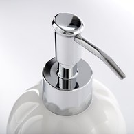 丹麥LeneBjerre 極簡弧線洗手乳罐 (白)