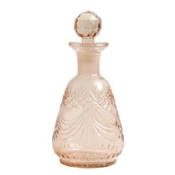 丹麥Nordal 手工切割透彩玻璃醒酒器 (小、玫瑰粉)