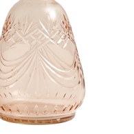 丹麥Nordal 手工切割透彩玻璃醒酒器 (小、玫瑰粉)