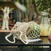 丹麥Nordal 手工編織網狀簍空提袋 (大)