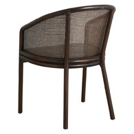 丹麥Nordal Mosso全包覆柚木設計單椅 (深棕)