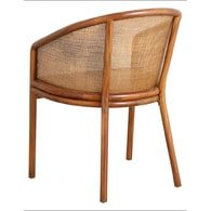 丹麥Nordal Mosso全包覆柚木設計單椅 (淺棕)