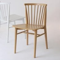 丹麥Tolv Requin 鏤空椅背單椅 (橡木)