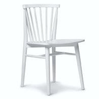 丹麥Tolv Requin 鏤空椅背單椅 (白)