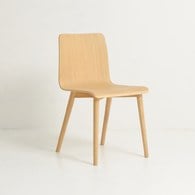 丹麥Tolv Tami 簡約L型單椅 (橡木)