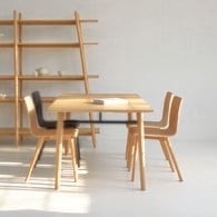 丹麥Tolv Tami 簡約L型單椅 (橡木)