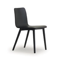 丹麥Tolv Tami 簡約L型單椅 (黑)