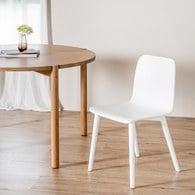 丹麥Tolv 簡約L型單椅 (白)