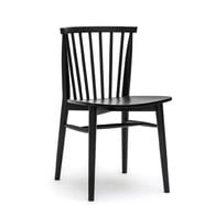 丹麥Tolv Requin 鏤空椅背單椅 (黑)