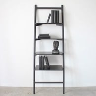丹麥Tolv 北歐風靠牆梯 (黑)