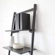 丹麥Tolv 北歐風靠牆梯 (黑)