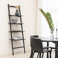 丹麥Tolv 北歐風靠牆梯 (黑)