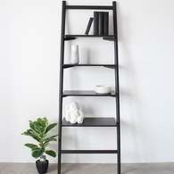 丹麥Tolv 北歐風靠牆梯 (黑)