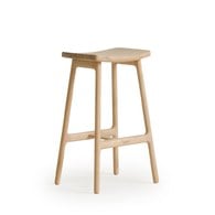 丹麥Tolv Odd 微波浪吧台椅 (橡木)