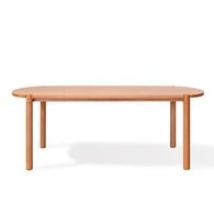 丹麥Tolv Cove橢圓型膠囊餐桌 (橡木)