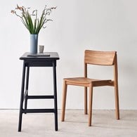 丹麥Tolv Poise典藏實木可堆疊單椅(橡木)