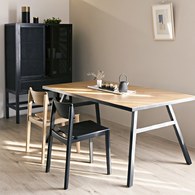 丹麥Tolv Poise典藏實木可堆疊單椅(墨黑)