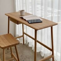 丹麥Tolv Author北歐寧靜書桌 (橡木、長100公分)
