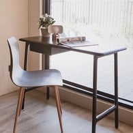 丹麥Tolv Author北歐寧靜書桌 (黑、長100公分)