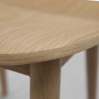 丹麥Tolv Puddle圓弧流線型單椅 (橡木)