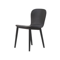 丹麥Tolv Puddle圓弧流線型單椅 (黑)