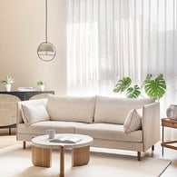 丹麥Tolv Weekend北歐假日風情沙發 (米、190公分)