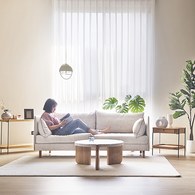 丹麥Tolv Weekend北歐假日風情沙發 (米、190公分)