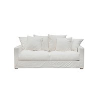 丹麥Tolv Sloopy自由氣息法式三人沙發(象牙白)