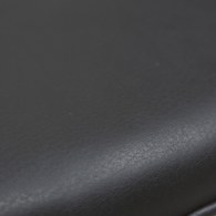 丹麥Tolv Puddle圓弧流線型單椅(皮革/黑)