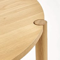 丹麥Tolv Cove圓形糖錠餐桌 (橡木、120公分)