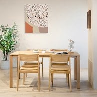 丹麥Tolv Simple全實心橡木餐桌