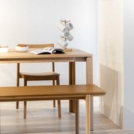 丹麥Tolv Simple全實心橡木餐桌